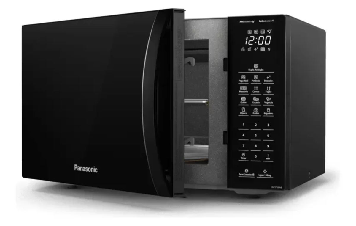 Micro-ondas Panasonic preto