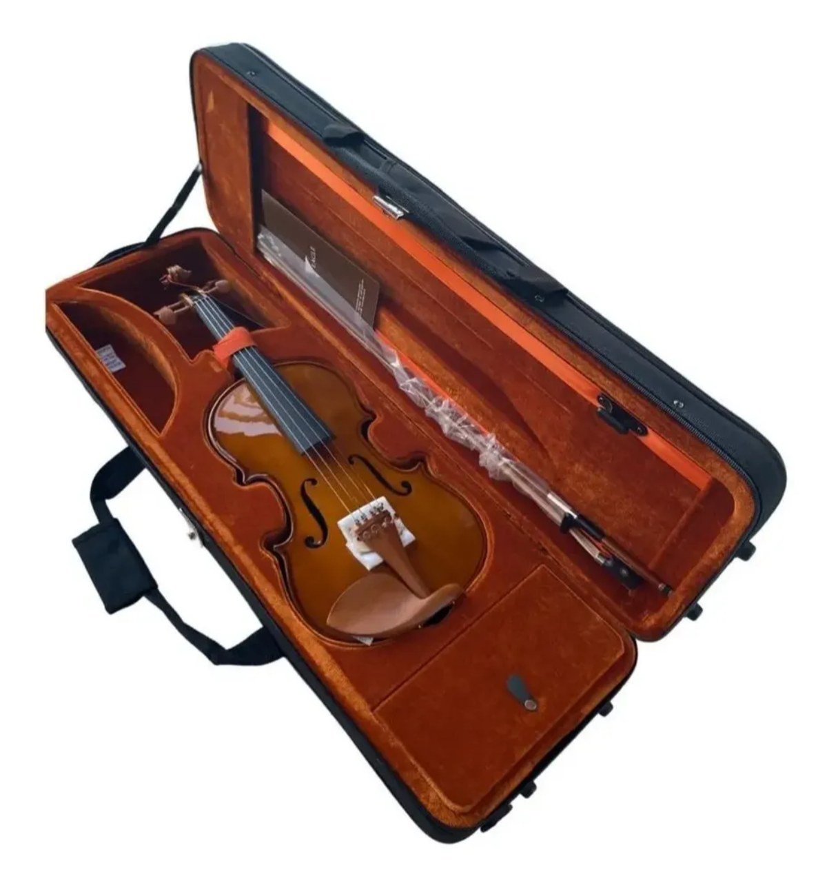 Violino Eagle dentro do estojo, com arco e nota fiscal